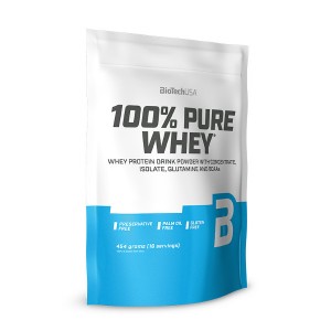 Протеин BioTech 100% Pure Whey 454 г Карамель капучино Протеин BioTech 100% Pure Whey 454 г Карамель капучино