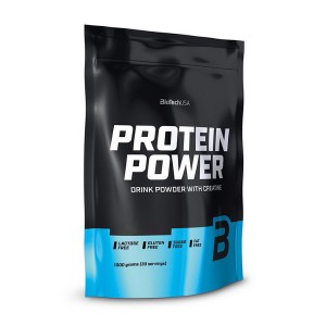 Протеин BioTech Protein Power 1 кг Клубника с бананом