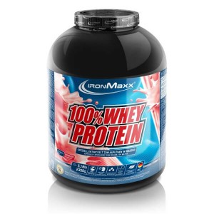 Протеин IronMaxx 100% Whey Protein 2.35 кг Клубника