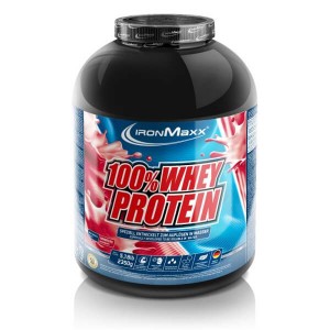 Протеин IronMaxx 100% Whey Protein 2.35 кг Малина
