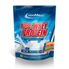 Протеин IronMaxx 100% Whey Protein 2.35 кг (пакет) Орех карамель