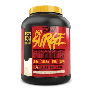 Протеїн Mutant Iso Surge 2.27 кг Ваніль Протеїн Mutant Iso Surge 2.27 кг Ваніль