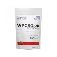 Протеин OstroVit ECONOMY WPC80.eu 700 г Клубника