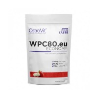 Протеин OstroVit ECONOMY WPC80.eu 700 г Клубника с бананом