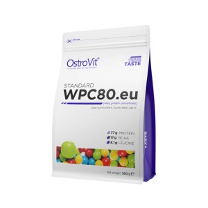 Протеїн OstroVit STANDARD WPC80.eu 900 г Жувальна гумка