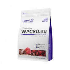 Протеин OstroVit STANDARD WPC80.eu 900 г Шоколад малина