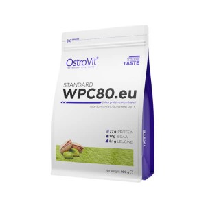 Протеин OstroVit STANDARD WPC80.eu 900 г Фисташковый крем