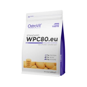 Протеин OstroVit STANDARD WPC80.eu 2.27 кг Печенье