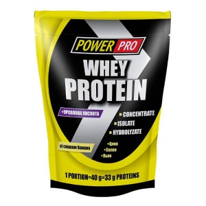 Протеин Power Pro Whey Protein 1 кг Банан