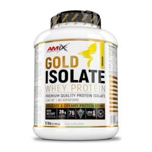 Протеин Amix Nutrition Gold Whey Protein Isolate 2.28 кг Банан