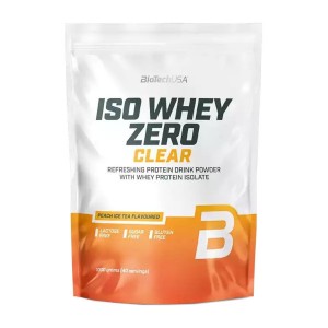 Протеин BioTech Iso Whey Zero Clear 1 кг Персиковый чай