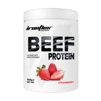 Протеин IronFlex Beef Protein 500 г Клубника