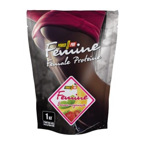 Протеїн Power Pro Femine Protein 1 кг Банан суниця