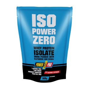 Протеин Power Pro Iso Power Zero 500 г Клубника со сливками