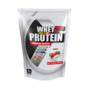 Протеїн Power Pro Whey Protein 2 кг Полуниця з вершками