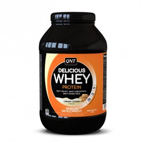 Протеин QNT Delicious Whey Protein 908 г Печенье с кремом