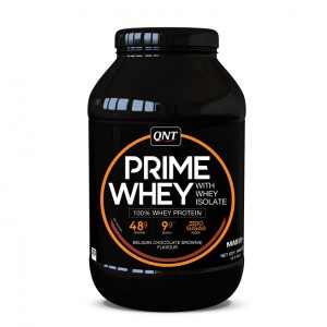 Протеїн QNT Prime Whey 908 г Бельгійський шоколад брауні