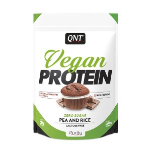 Протеїн QNT Vegan Protein 500 г Шоколадний мафін