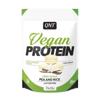 Протеїн QNT Vegan Protein 500 г Ванільний макарон