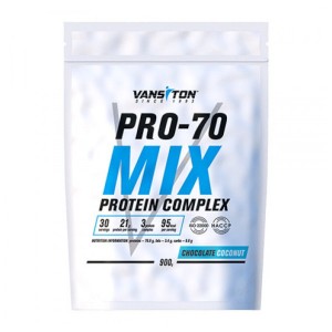 Протеїн Vansiton Pro-70 Mix 900 г Шоколад кокос