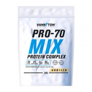 Протеїн Vansiton Pro-70 Mix 900 г Ваніль