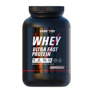 Протеїн Vansiton Whey Ultra Fast Protein 1.3 кг Капучіно