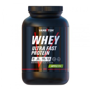 Протеїн Vansiton Whey Ultra Fast Protein 1.3 кг Яблучний пиріг