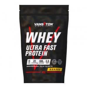 Протеїн Vansiton Whey Ultra Fast Protein 450 г Банан