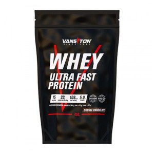 Протеин Vansiton Whey Ultra Fast Protein 450 г Двойной шоколад