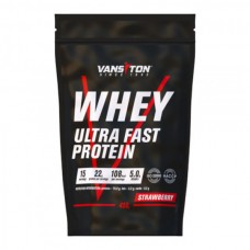 Протеин Vansiton Whey Ultra Fast Protein 450 г Клубника