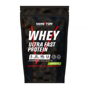 Протеин Vansiton Whey Ultra Fast Protein 450 г Яблочный пирог