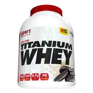 Протеїн SAN 100% Pure Titanium Whey 2.27 кг Печиво з кремом