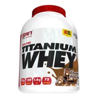 Протеїн SAN 100% Pure Titanium Whey 2.27 кг Шоколад рокі роад