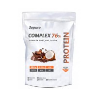 Протеин Saputo Complex 76% - Whey, Egg, Casein 900 г Шоколад
