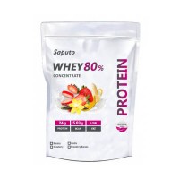 Протеин Saputo Whey Сoncentrate 80% 2 кг Клубника