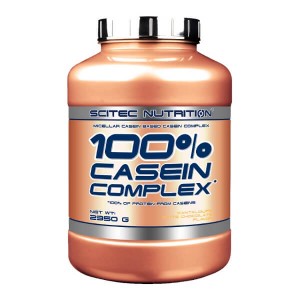 Протеїн Scitec Nutrition 100% Casein Complex 2.35 кг Білий шоколад диня