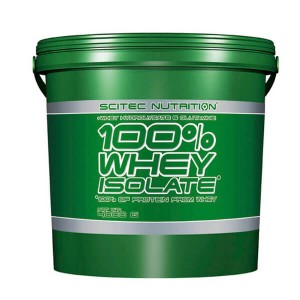 Протеїн Scitec Nutrition 100% Whey Isolate 4 кг Ваніль