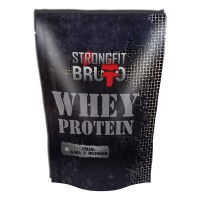 Протеїн Strong Fit Bruto Whey Protein 909 г Кава з молоком
