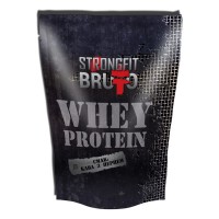 Протеин Strong Fit Bruto Whey Protein 909 г Кофе с перцем