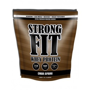 Протеїн Strong Fit Whey Protein 909 г Брауні