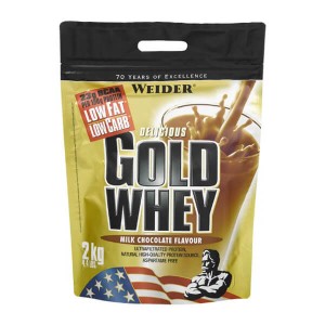 Протеин Weider Gold Whey 2 кг Молочный шоколад