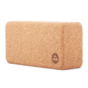 Цегла для йоги Bodhi Cork Brick Бежева