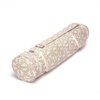 Чехол для йога мата Bodhi Asana 60 Cotton Madurai, ecru (белый)