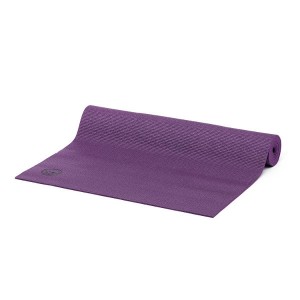 Килимок для йоги Bodhi Asana, 183 x 60 cm, 4.5 mm, PVC aubergine (баклажан)