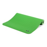 Килимок для йоги Bodhi EcoPro, 185 x 60 cm, 4 mm, natural rubber, reed green (зелений)