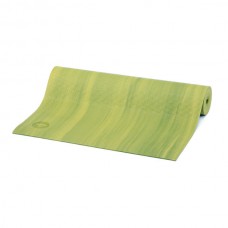 Килимок для йоги Bodhi Ganges, 183 x 60 cm, 6 mm, PVC green/yellow (зелений/жовтий)
