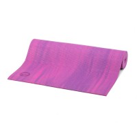 Коврик для йоги Bodhi Ganges, 183 x 60 cm, 6 mm, PVC purple/pink (фиолетовый/розовый)