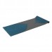 Килимок для йоги Bodhi Leela Collection Big Leaves bicolour, 183 x 60 cm, 4.5 mm, PVC синій