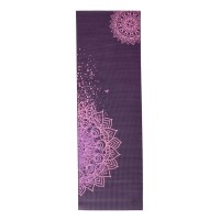 Килимок для йоги Bodhi Leela Mandala two tone, 183 x 60 cm, 4.5 mm, PVC plum (сливовий)