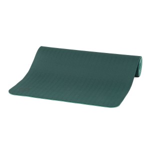 Килимок для йоги Bodhi Lotus Pro, 183 x 60 cm, 6 mm, TPE dark green/green (темно-зелений/зелений)